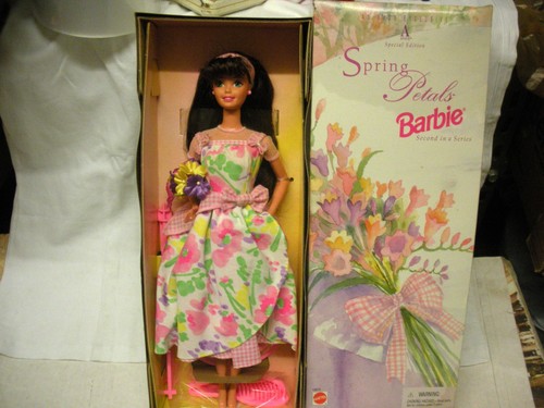 Vintage barbie spring petals - spring,