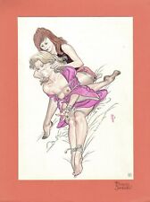 FRANCO SAUDELLI - Tavola originale  Bondage n. 501