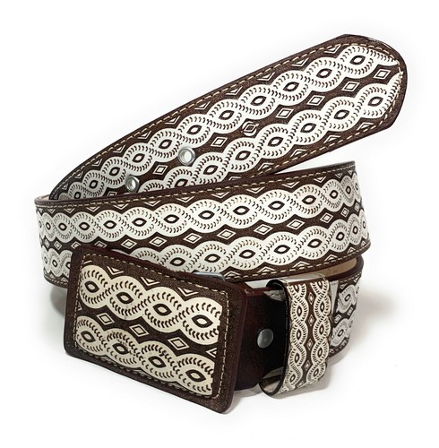 Cintura uomo western - cintura, pelle