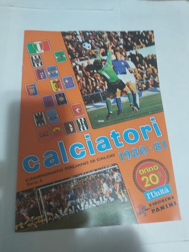 Album calciatori 1980 81 - calciatori, 1980.81