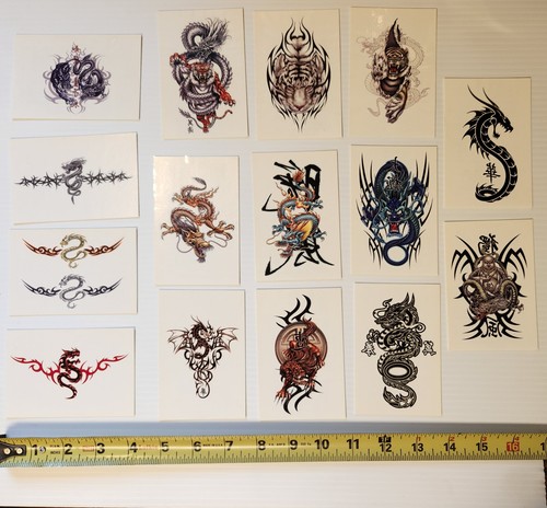 Set fogli 4x2 tatuaggio - 4x2,75",