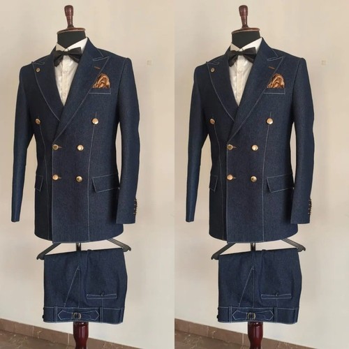 Tuta uomo denim pizzo - , risvolto