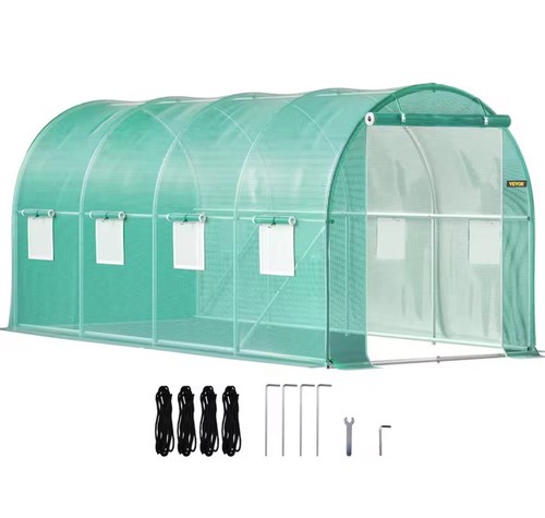 Outsunny serra tunnel 6x3x2m - outsunny,
