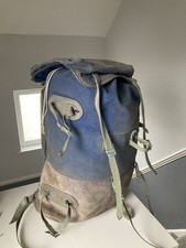 Zaino Millet anni 70 France Le Sherpa zaino sbiadito blu scamosciato escursionismo