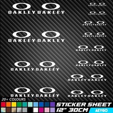 28x OAKLEY Vinile Decalcomania