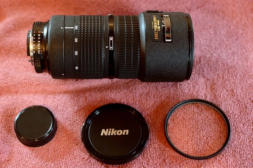 Nikon nikkor 200mm 8 - f2.8, ed