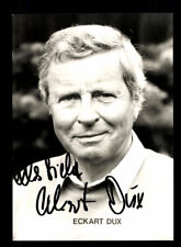 Biglietto autografo Eckart Dux