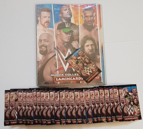 Wwe wrestlig lamincards - wwe,