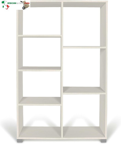 Libreria legno bianco - libreria, in