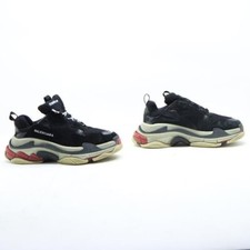 Scarpe BALENCIAGA Triple S. Usate Numero EU 42 (Cod.CS2358) In Tessuto Nere Uomo