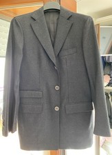 Cappotto Uomo Monopetto sartoriale taglia M vestibilità regolare colore grigio