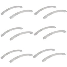 12pcs Silver Stainless Steel