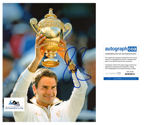 Roger federer autografo - federer,