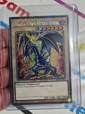DRAGO NERO OCCHI ROSSI Rara