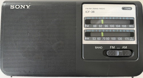 Sony icf radio portatile - icf-38,