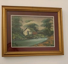 Quadro Dipinto Su Tela In