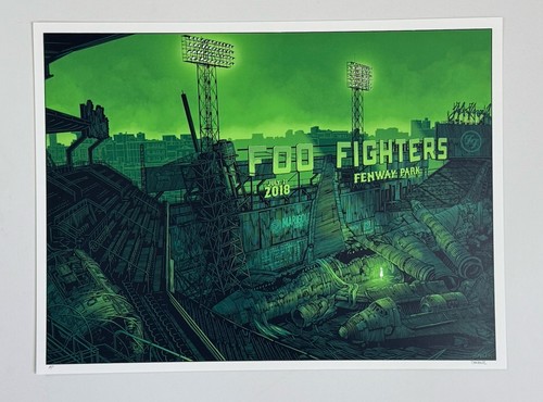 Poster foo fighters fenway - poster,