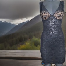Black lace chemise intimissimi - lace,