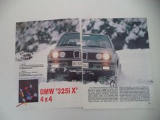 PROVA QUATTRORUOTE 1986 BMW 325 iX 4X4