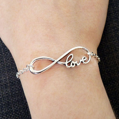 Bracciale con infinito - bracciale,