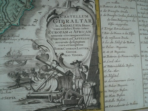 Gibilterra anno 1760 lotter - anno, 1760,