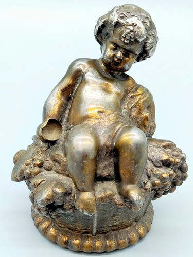 Antica statuina putto - statuina,