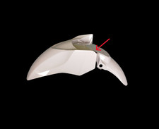 CARENA PARAFANGO ANTERIORE HONDA PCX 125 150 2021 2022 2023 2024 GRIGIO