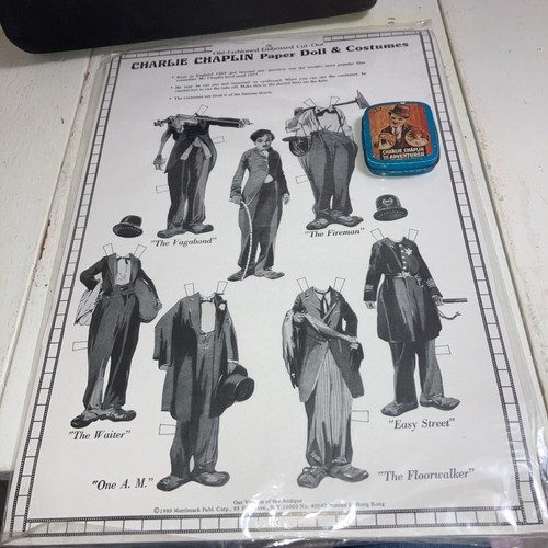 Charlie chaplin carta - charlie,