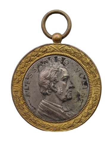 Medaglia alessandro volta - medaglia,