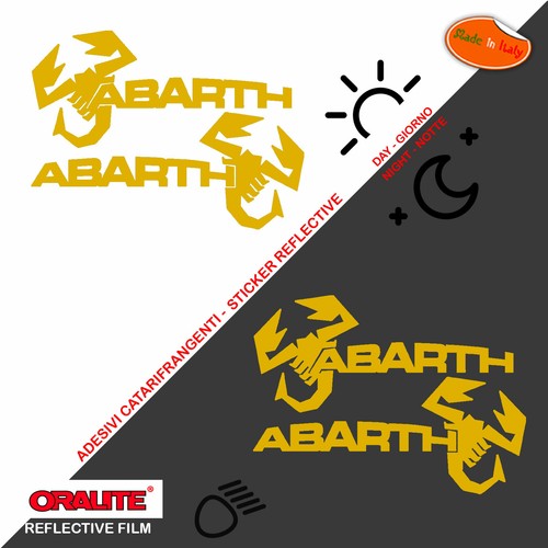 Scorpione abarth adesivi