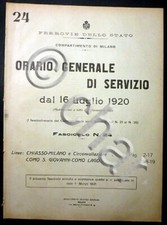 Ferrovie Orario Generale