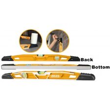 Livella a Bolla Antishock da 60 cm Professionale in Alluminio INGCO 2 Bolle
