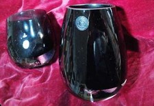 COPPIA vaso IN VETRO DI MURANO