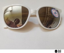 Vuarnet 4002 Pouilloux bianchi occhiali da sole Skilynx Acier 1980s (medium) NOS