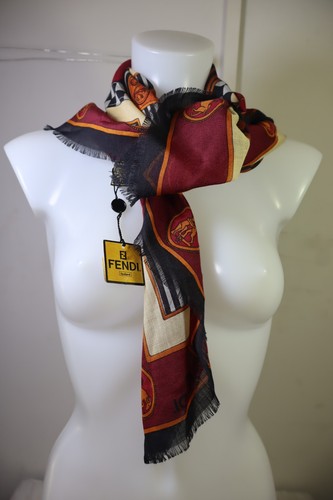 Fendi roma lana seta - seta, silk
