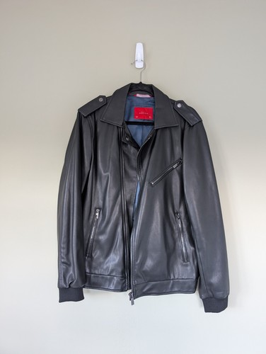 Giacca pelle uomo zara nera - giacca,