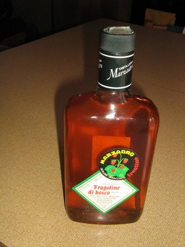 Vecchia bottiglia liquore - vecchia,