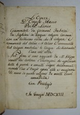 OFFERTA!!! – ORAZIO – ediz. 1613 – Opere in lingua volgare