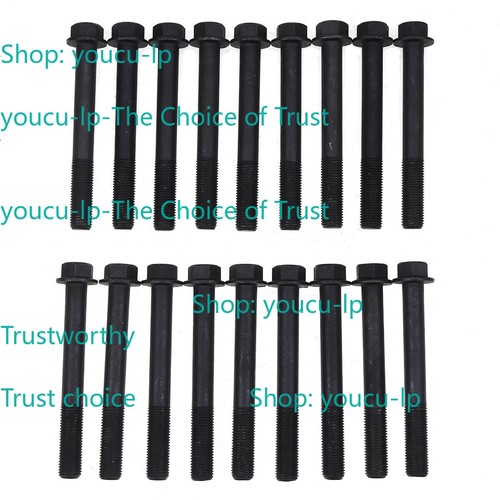 18pcs cylinder head - cylinder, bolt