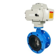 Valvola a farfalla flangia elettrica D941X-16Q guarnizione morbida interruttore valvola DN80 100 150