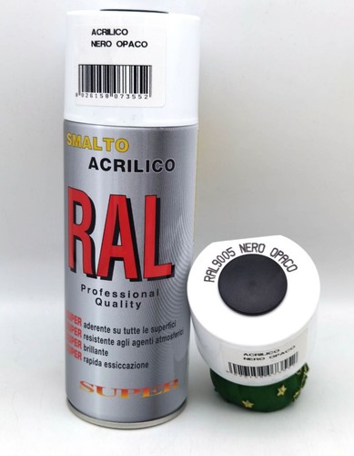 Bomboletta spray vernice nero - bomboletta,
