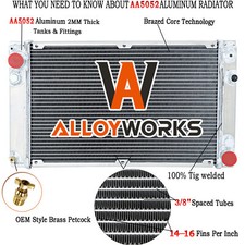 3 Rangées Radiateur Pour FR