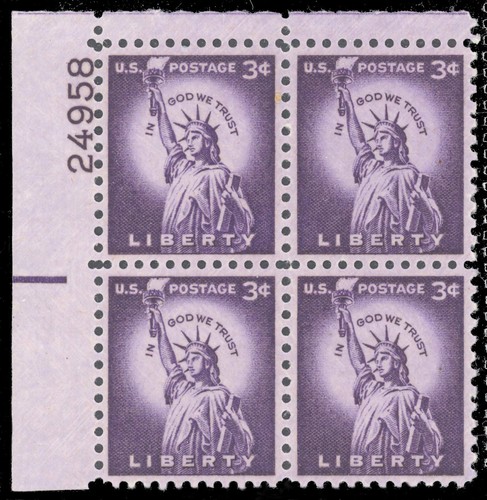 Scott 1035 statua 3 - statua, 3¢
