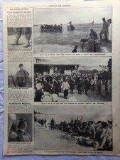 Pagine del 1911 Maggiotto Tripoli Vela Bizzotto Piroscafo Derna Truppe Italiane