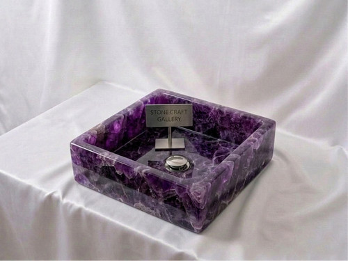 Lavabo pietra con gemma - in,