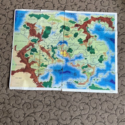 Set mappe vintage - 1980, world