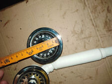 Coppia Pilette lavabo scarico lavandino cucina foro 50 mm