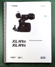 Canon XL H1s / XL H1a Manuale