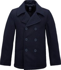 Brandit giacca uomo pea coat - brandit,
