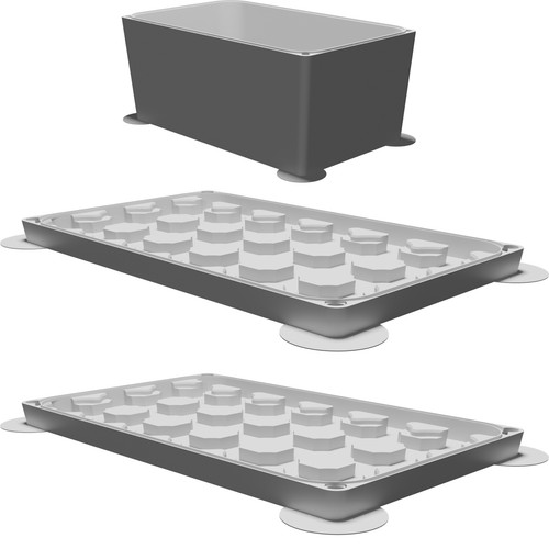 Contenitore batterie per celle - contenitore,